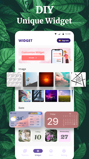 Screenshot Iconics: Color widget custom