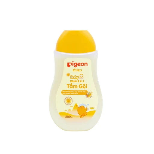 Tắm gội Pigeon 2 trong 1 chiết xuất hoa hướng dương 200ml (giao ngẫu nhiên)