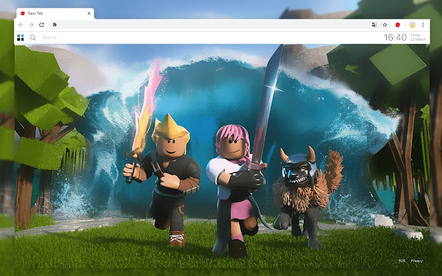 Roblox Wallpapers New Tab Theme - roblox wallpapers hd new tab theme chrome extensions