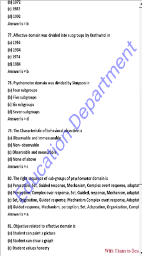 Deputy DEO HeadMaster Test Preparaton Papers 2019