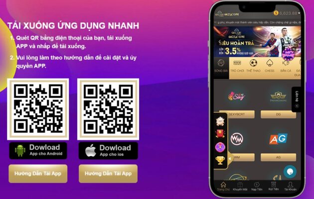 Giới thiệu app 6623