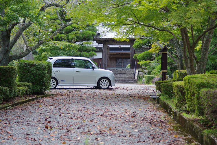 ミラジーノのl650sミラジーノ・田舎道と愛車・650ターボ・9月もよろしくお願いします。・まだ暑いですねに関するカスタム事例の投稿画像4枚目