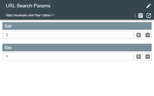 URL Search Params