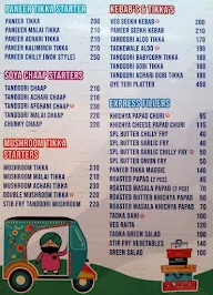 Oye Teri - The Kulcha Kulture menu 1