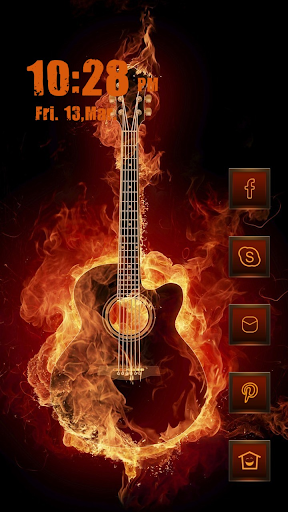 The Burning Guitar