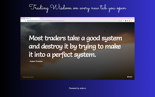 Trade Wisdom by Stolo