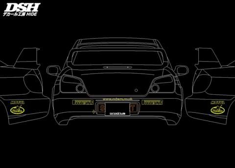 インプレッサ WRX STIのDSH デカール工房 HIDE・ラリーレプリカ・ステッカー自作に関するカスタム事例の投稿画像2枚目