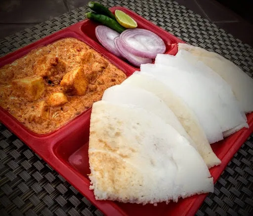 Paneer Butter Masala With Appam (2 Pieces)