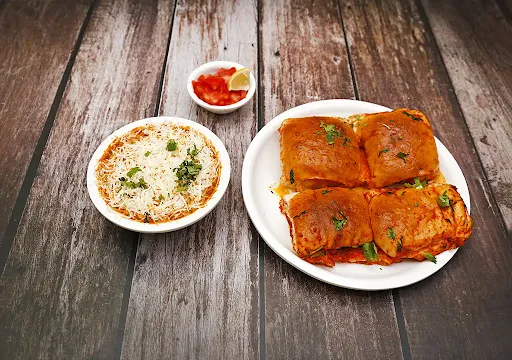 Jain Cheese Pav Bhaji Combo