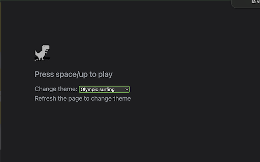 Chrome Dinosaur Game Offline