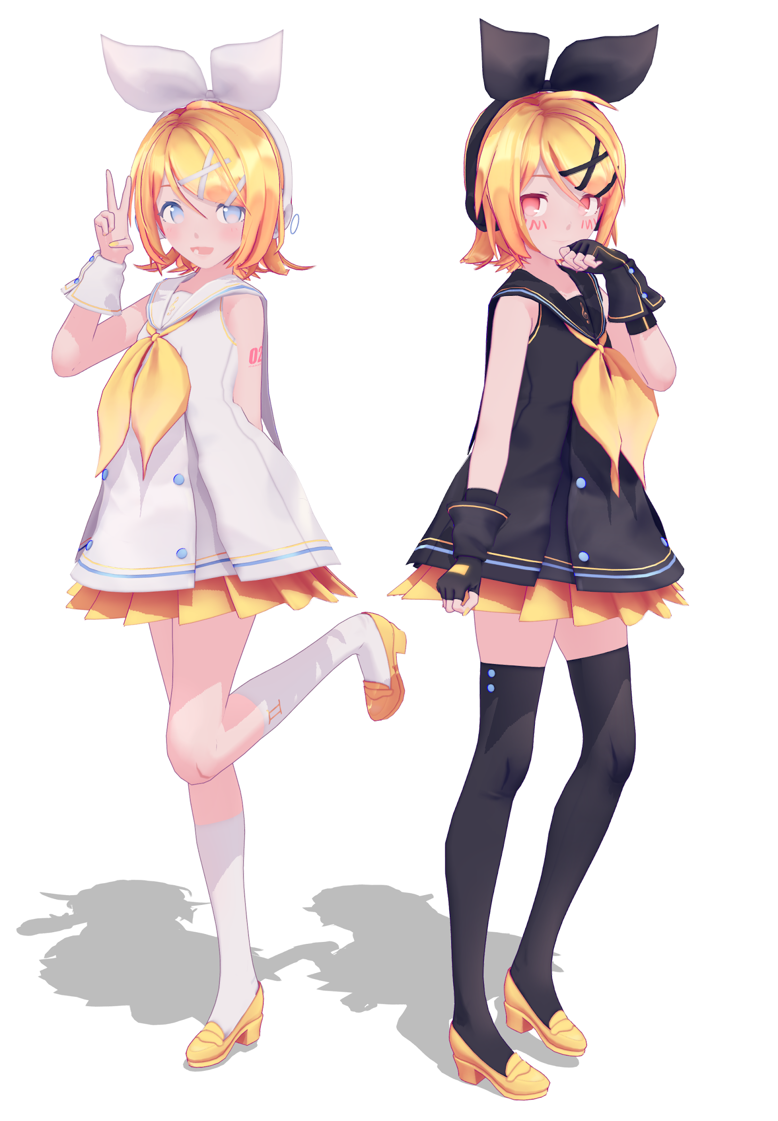 Rin Kagamine Minecraft Skin