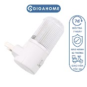 Đèn Ngủ Tròn 3W Gigahome Tiết Kiệm Điện, Ánh Sáng Dịu Nhẹ, Dễ Ngủ 6262