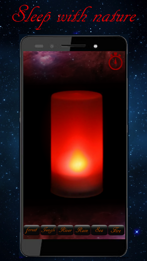 Android application sleep hypnosis - audio lamp screenshort