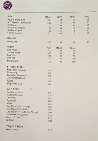 Hotel Prachi menu 7