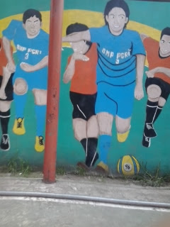 Football Mural