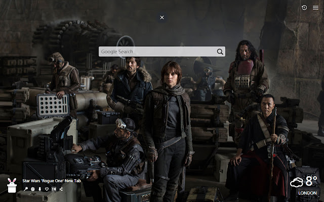 Star Wars 'Rogue One' New Tab, Wallpaper