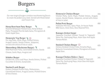 C'Est La Vie - Pizzas, Pastas & Burgers menu 