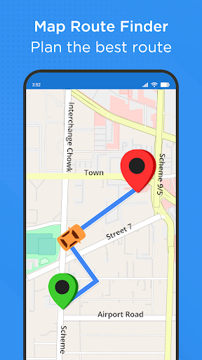 Screenshot Easy Route Finder & Voice Maps