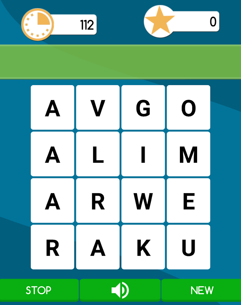Word Hunt Screen 3