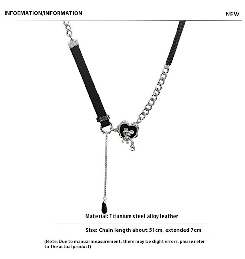 Title 5, Special-interest Design Bear Love Necklace. A p...