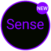 Sense Black/Purple cm13 theme 1.11 Icon