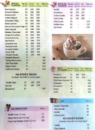 Giani Ice Cream menu 6