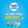 Evoucher Tiniworld Express Ngày Thường Áp Dụng Tại Các Trung Tâm Tiniworld Có Giá Vé Vào Cổng Ngày Thường 120.000 Vnđ