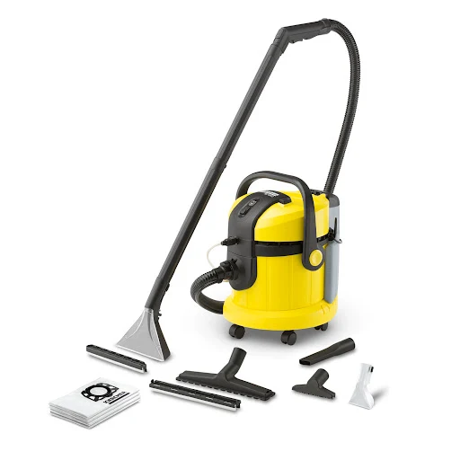 Máy hút và giặt thảm KARCHER SE 4002, đa chức năng làm sạch giặt thảm, sofa nệm, máy giặt thảm khô và ướt di động, bảo hành 12 tháng