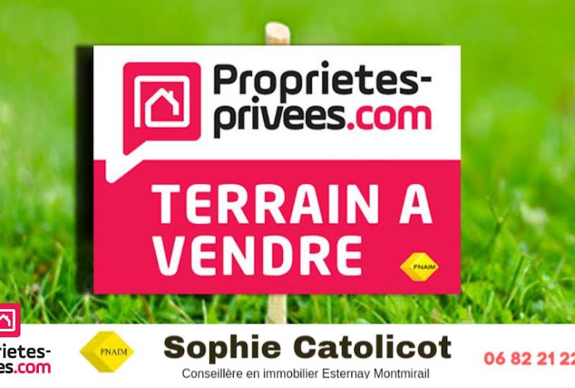  Vente Terrain à bâtir - à Esternay (51310) 