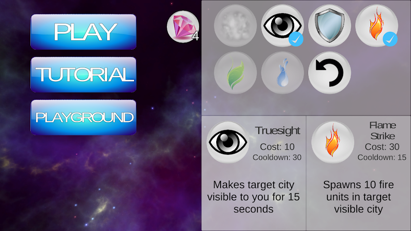 Elements RTS Screen 1