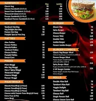 RJ14 Fast Food & Bakers menu 2