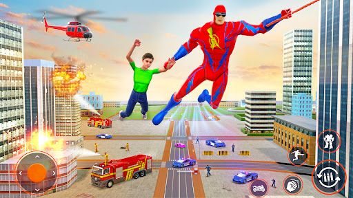 Spider Rope Hero Man Game