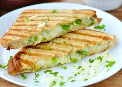 Cheese Chilly Garlic Grilled Sandwich