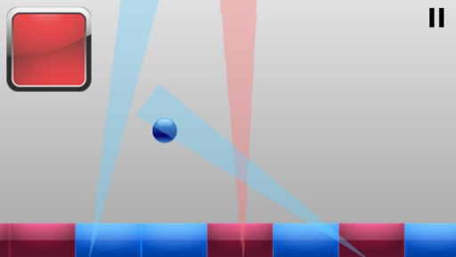 無料动作AppのBlue or Red. 激ムズ無料暇つぶしアクションゲーム|HotApp4Game