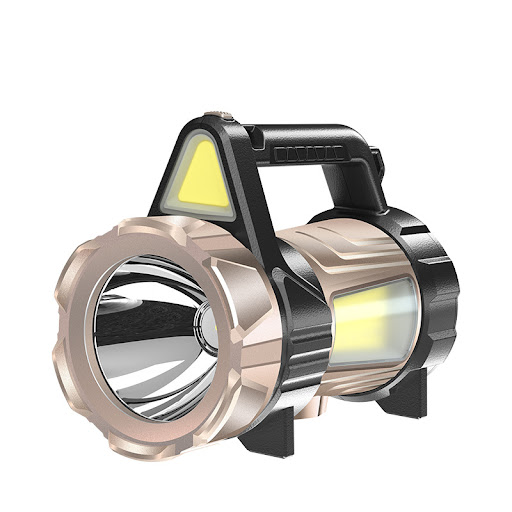 Title 3, High-Power Portable Searchlight with Smart Elec...