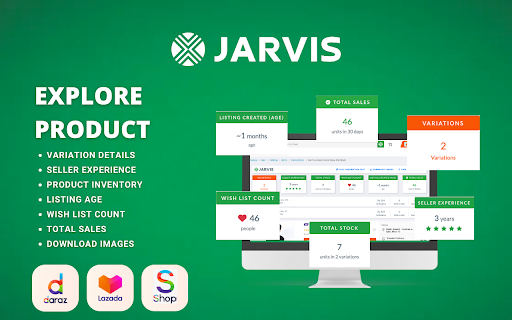 Jarvis - Product Research for Daraz & Lazada