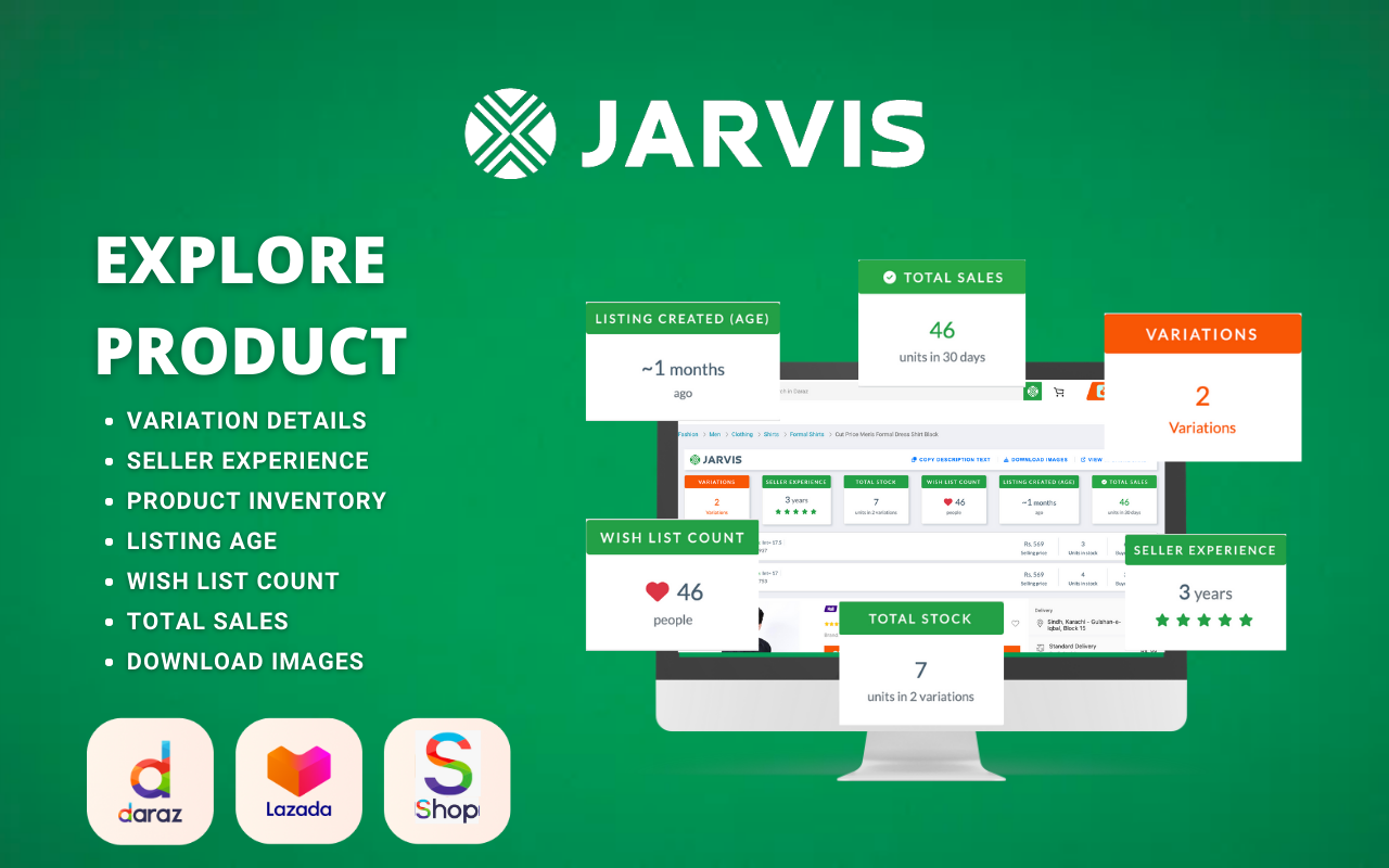 Jarvis - Product Research for Daraz & Lazada Preview image 5