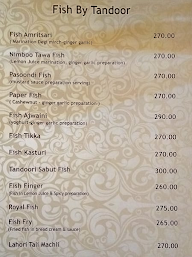 The Rangrezza Kebab House menu 8