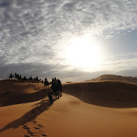 Tracce verso l'infinito deserto di 