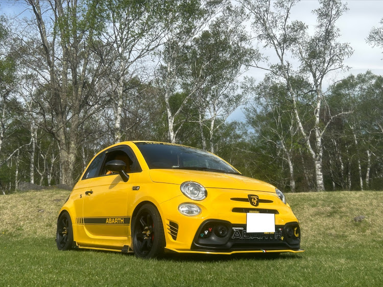 595のビーナスラインを走ろうの会・#アバルト好きと繋がりたい・オフ会・オリジナルパーツに関するカスタム事例の投稿画像2枚目