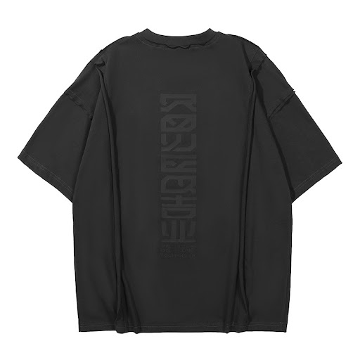 Title 8, T-shirt homme ample à imprimé, col rond et manc...