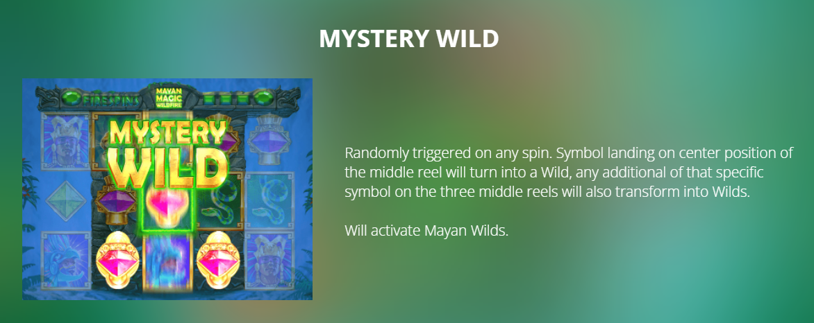 เกมสล็อต Mayan Magic Wildfire