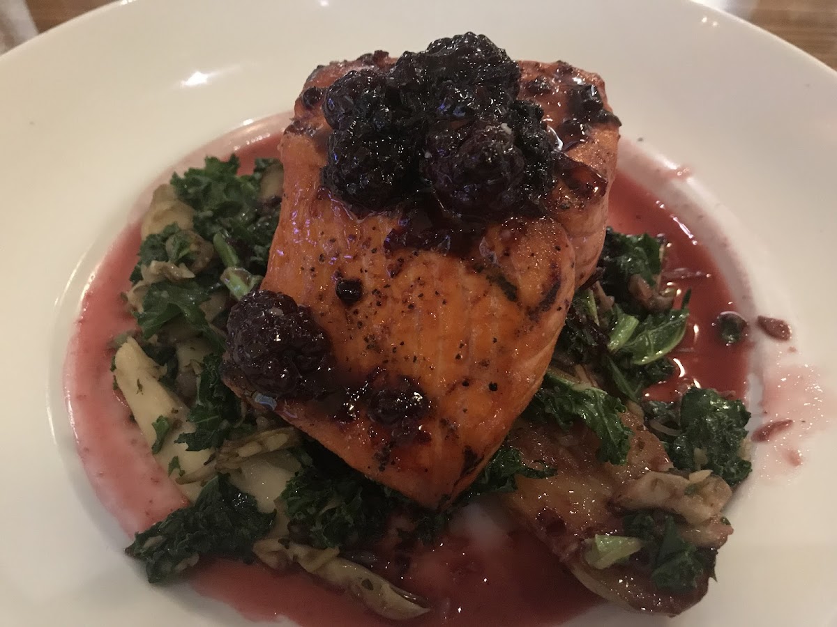 Blackberry salmon