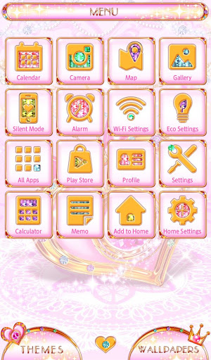 Screenshot Cute Theme-Magical Heart-