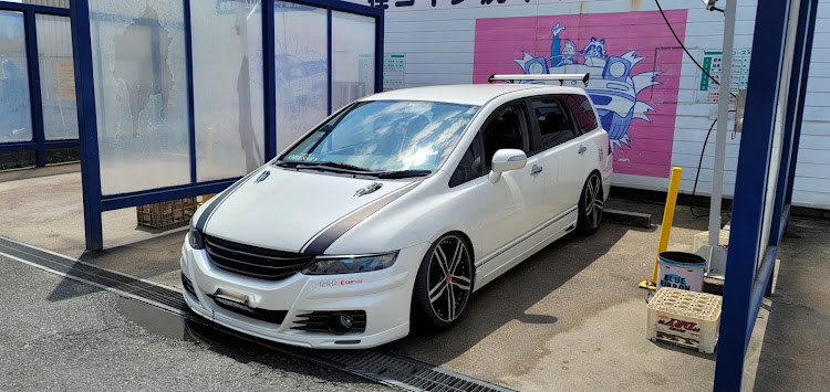 オデッセイのいい天気・洗車に関するカスタム事例の投稿画像1枚目