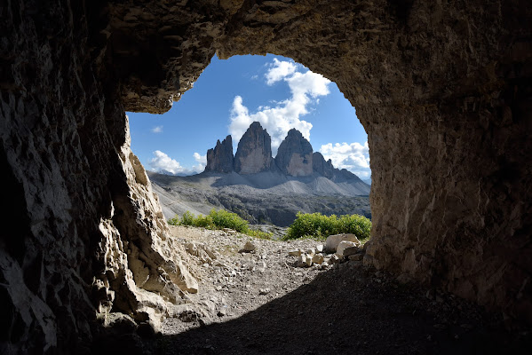 Contemplando le Cime di Lavaredo di Giancarlo Lava