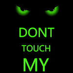 Cover Image of ดาวน์โหลด Don't Touch My Phone green theme HD cool wallpaper 1.1.1 APK