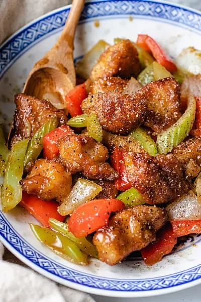 Pepper Chicken Boneless