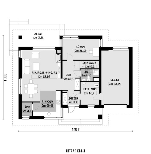 E-143 - Rzut parteru