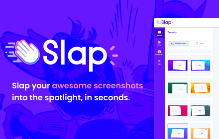 Edit & screenshot your page with SLAP! small promo image